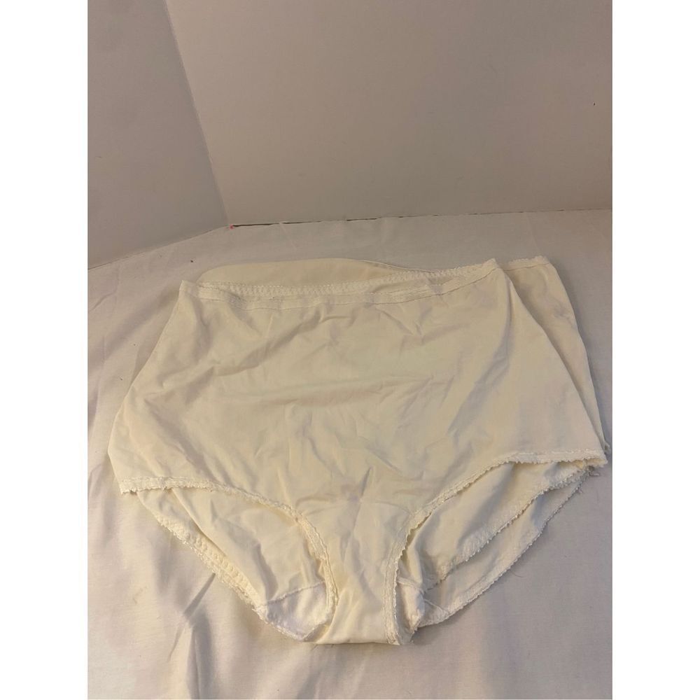 Shadowline Granny nylon panties 2x full size briefs 3 pairs lot vintage‎ #17005